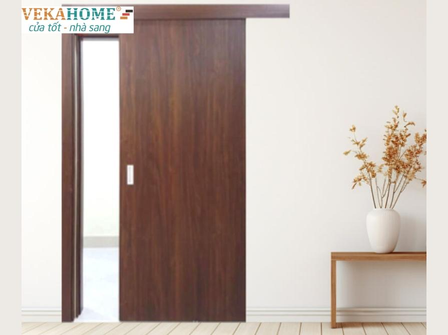 Mô hình  3D cửa gỗ nhựa composite lùa