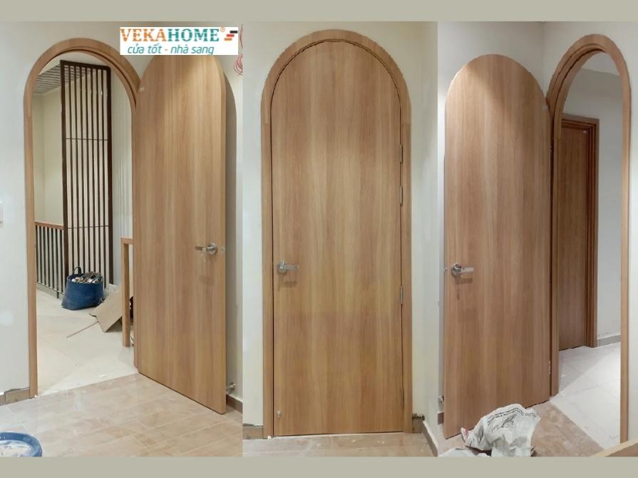 Gợi ý mẫu cửa gỗ nhựa composite đẹp cho bạn