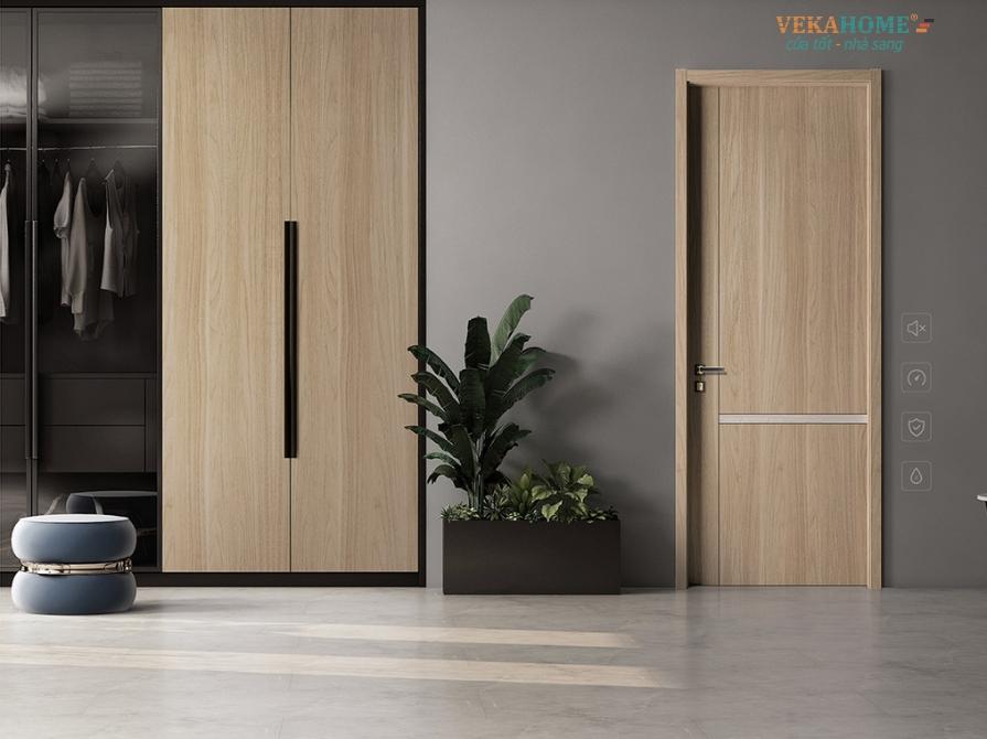 Mẫu cửa nhựa gỗ phổ biến hiện nay