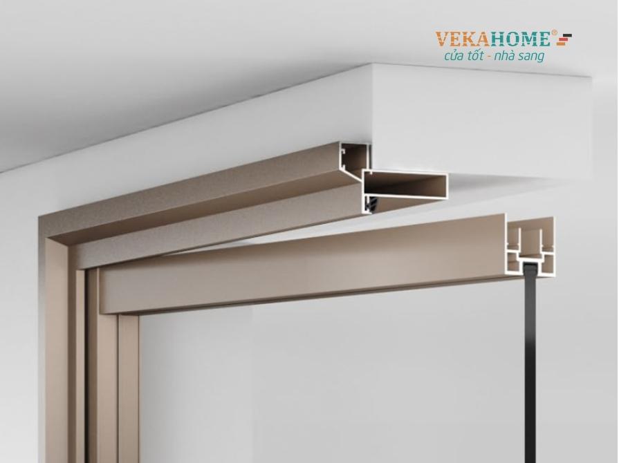 Hình ảnh mặt cắt nhôm slim