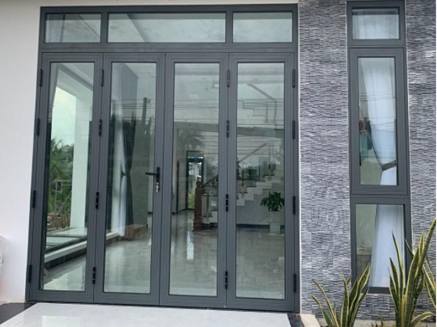 Cửa nhôm sử dụng phụ kiện Kinlong