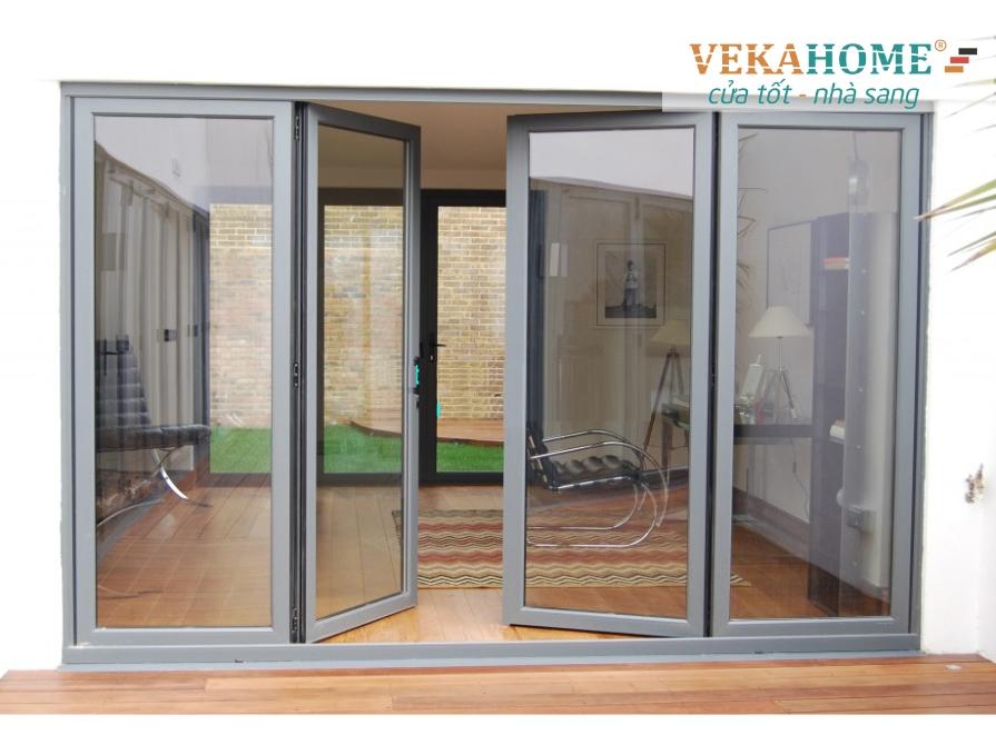 Gợi ý mẫu cửa chính 4 cánh đẹp