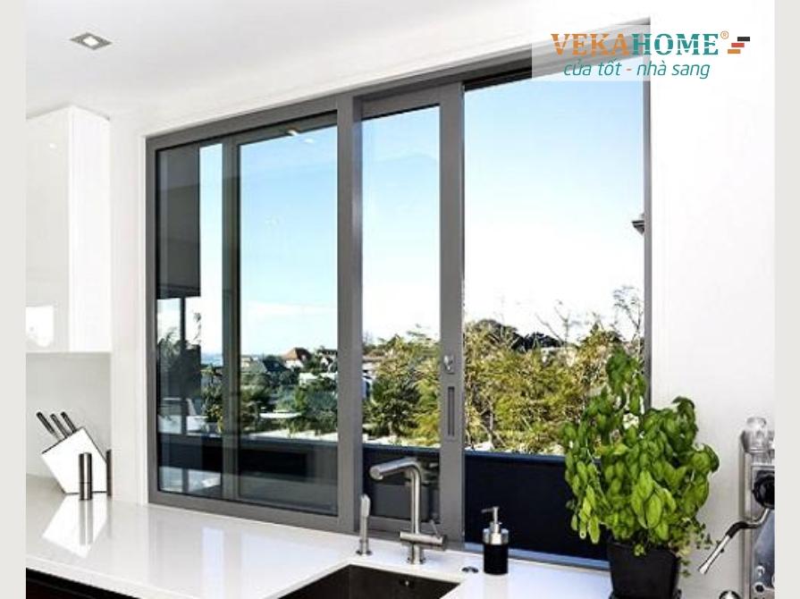 Mẫu cửa lùa nhôm xingfa đẹp