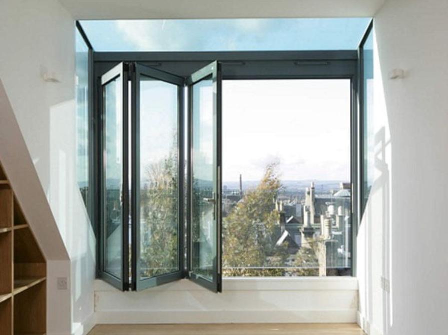 Hình ảnh cửa có sử dụng bản lề 4D