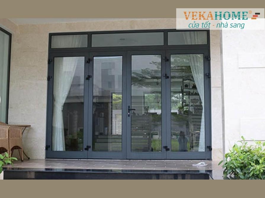 Mẫu cửa xếp trượt đẹp