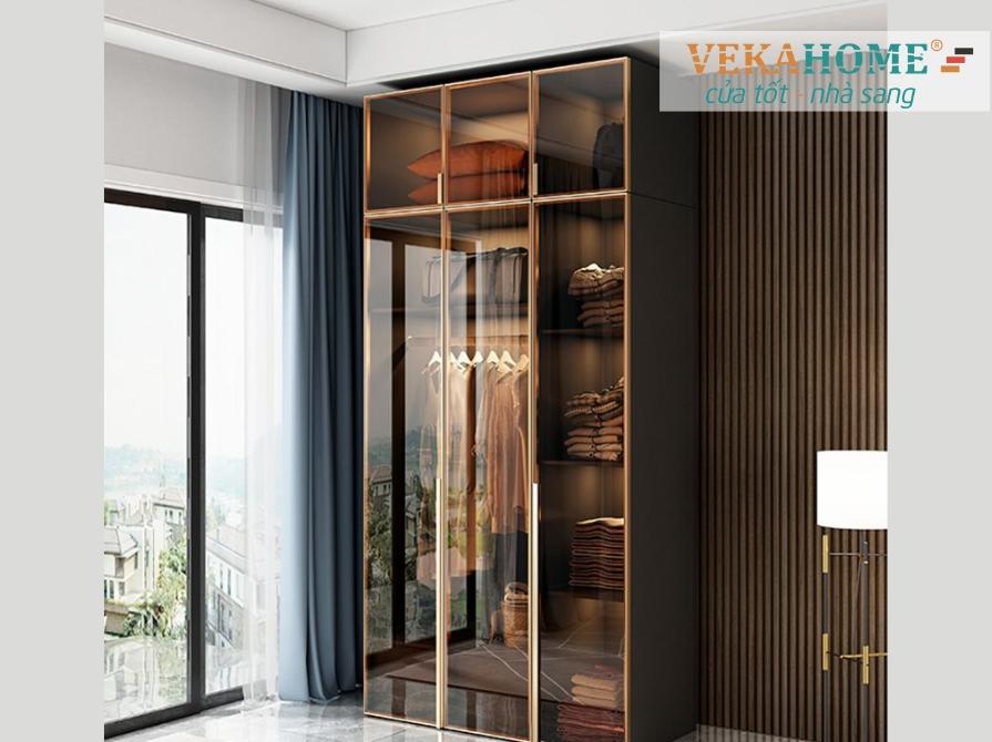 Hình ảnh tủ quần áo cánh kính