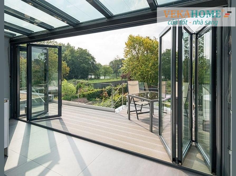 Hình ảnh cửa nhôm cầu cách nhiệt