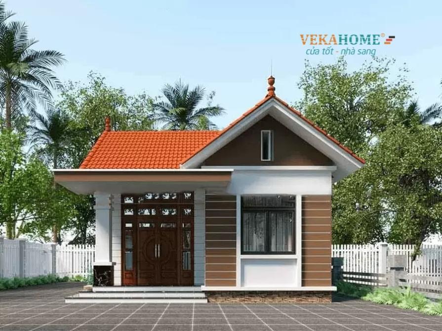 Phong cách thiết kế mặt tiền nhà cấp 4 nông thôn phổ biến tại Việt Nam