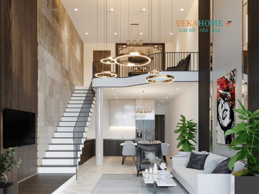 Mẫu nhà gác lửng đẹp đang được ưa chuộng