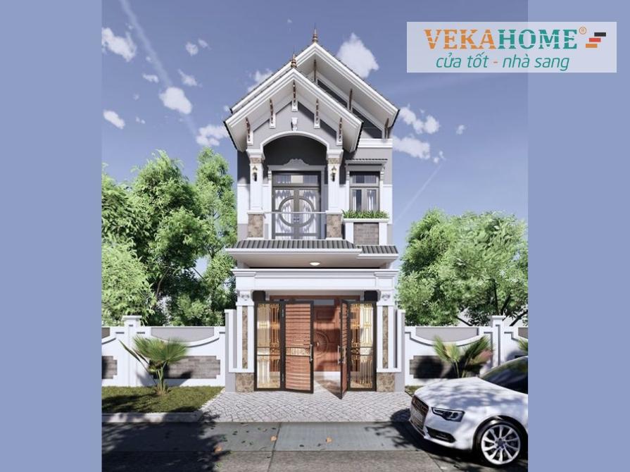 Mẫu nhà ống 2 tầng đẹp