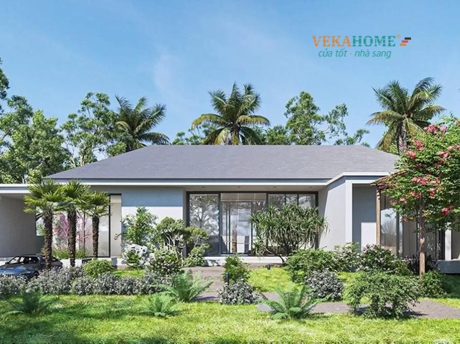 Phong cách thiết kế mặt tiền nhà cấp 4 nông thôn phổ biến tại Việt Nam