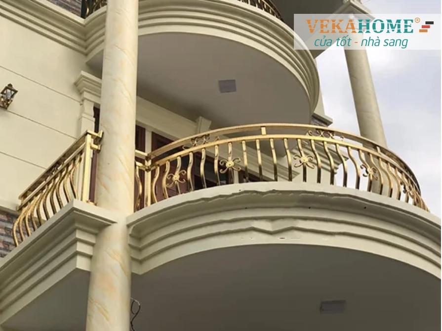 Mẫu lan can đẹp phổ biến hiện nay