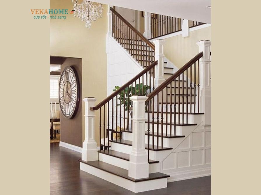 Mẫu lan can gỗ đẹp đang được ưa chuộng