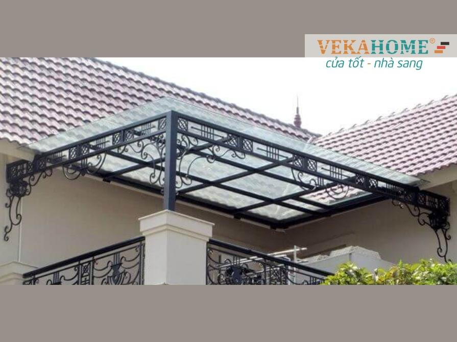 Hình ảnh mái kính cường lực đẹp